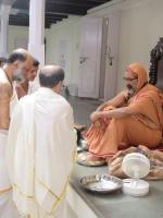 HH Swamiji's Visit to HH Shrimad Vamanashram Samadhi Math, Mangaluru (5 Dec 2024); Picture Courtesy Sh. Ganesh Damble